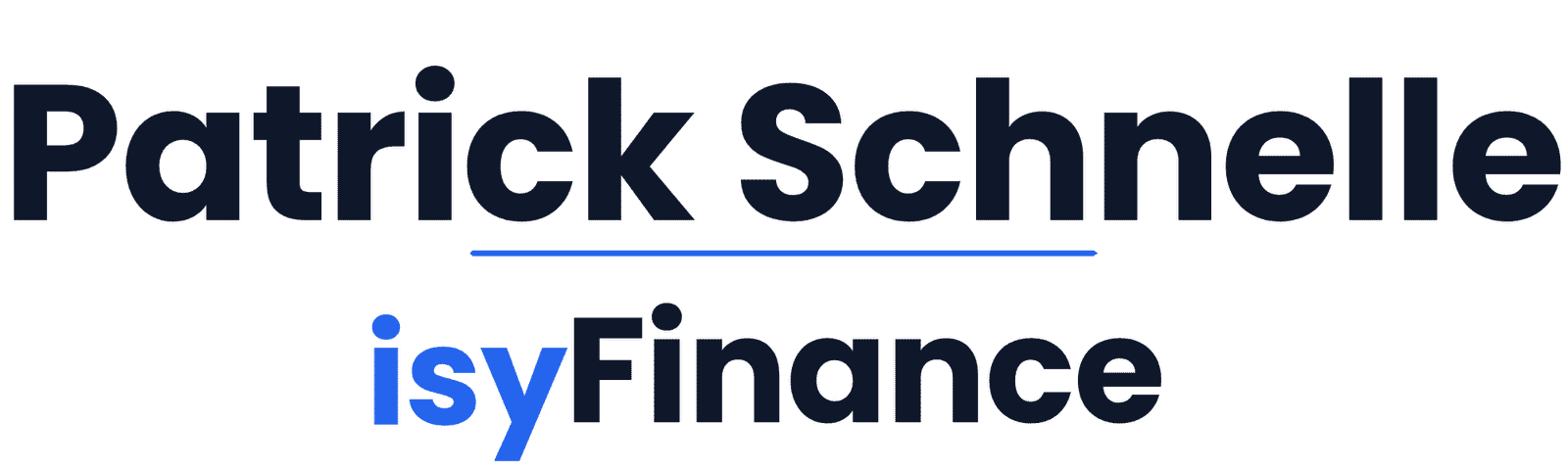isyFinance – Patrick Schnelle